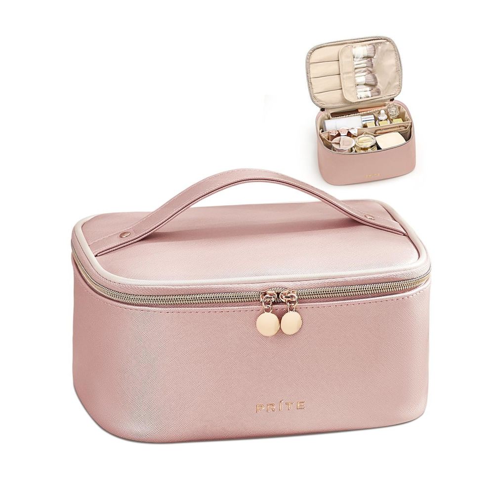 Makeup Bag, Large Capacity Portable Travel Cosmetic Bag, Waterproof Makeup🤪